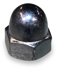 Domed cap nut galv M 8 DIN 1587